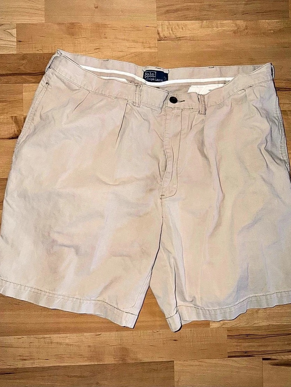 Polo Ralph Lauren beige classic chino shorts